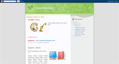 Desktop Screenshot of icons-download.blogspot.com