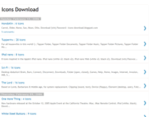 Tablet Screenshot of icons-download.blogspot.com