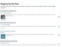 Tablet Screenshot of diggingupmypast.blogspot.com