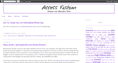 Desktop Screenshot of accessfashiononline.blogspot.com
