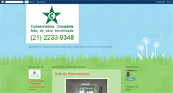 Desktop Screenshot of conquistasac.blogspot.com