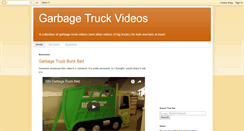 Desktop Screenshot of garbagetruckvideo.blogspot.com