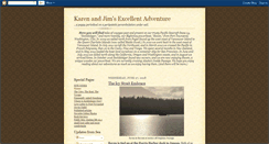 Desktop Screenshot of karenandjimsexcellentadventure.blogspot.com