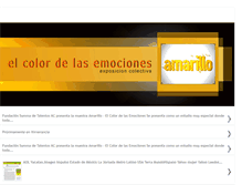 Tablet Screenshot of elcolordelasemociones-amarillo.blogspot.com