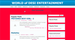 Desktop Screenshot of desiworld0.blogspot.com