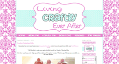 Desktop Screenshot of livingcraftilyeverafter.blogspot.com