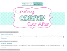 Tablet Screenshot of livingcraftilyeverafter.blogspot.com