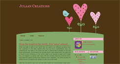 Desktop Screenshot of julaancreations.blogspot.com