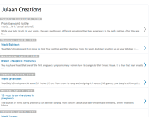 Tablet Screenshot of julaancreations.blogspot.com