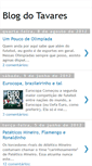 Mobile Screenshot of futeboltavares.blogspot.com
