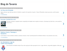 Tablet Screenshot of futeboltavares.blogspot.com