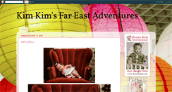 Desktop Screenshot of kimkimsfareastadventures.blogspot.com