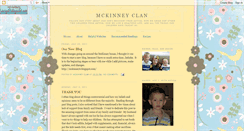 Desktop Screenshot of mckinneyclan3.blogspot.com