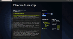 Desktop Screenshot of elmercadoenspsp.blogspot.com