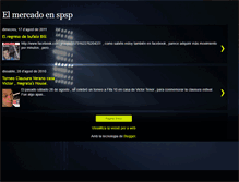 Tablet Screenshot of elmercadoenspsp.blogspot.com