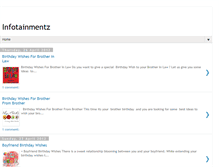 Tablet Screenshot of infotainmentz.blogspot.com