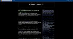 Desktop Screenshot of monforumer01.blogspot.com
