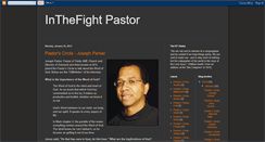 Desktop Screenshot of inthefightpastor.blogspot.com