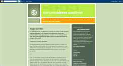 Desktop Screenshot of comunicadorescreativos.blogspot.com