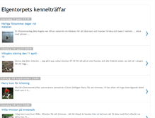 Tablet Screenshot of elgentorpetskenneltraffar.blogspot.com
