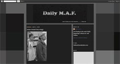 Desktop Screenshot of dailymaf.blogspot.com