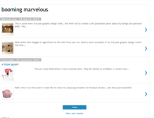 Tablet Screenshot of boomingmarvelous.blogspot.com
