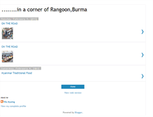 Tablet Screenshot of hlamyaing-rangoon.blogspot.com