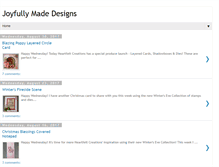 Tablet Screenshot of joyfullymadedesigns.blogspot.com
