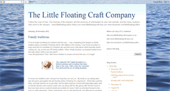 Desktop Screenshot of littlefloatingcraftco.blogspot.com