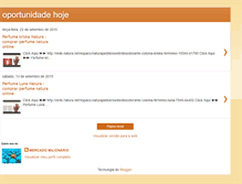 Tablet Screenshot of hojeoportunidade.blogspot.com