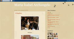 Desktop Screenshot of isabelarchangelo.blogspot.com