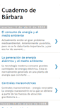 Mobile Screenshot of cuadernodebarbaraa.blogspot.com