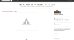 Desktop Screenshot of cpccabeceramunicipal.blogspot.com