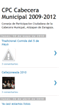 Mobile Screenshot of cpccabeceramunicipal.blogspot.com