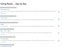 Tablet Screenshot of goingpostaldaybyday.blogspot.com