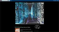 Desktop Screenshot of hackcentral2.blogspot.com