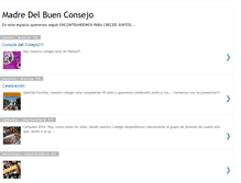 Tablet Screenshot of madredelbuenconsejo.blogspot.com