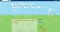 Desktop Screenshot of jennyarmstrong.blogspot.com