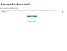 Tablet Screenshot of curtindodesenhos.blogspot.com