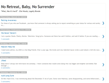 Tablet Screenshot of noretreatbabynosurrender.blogspot.com