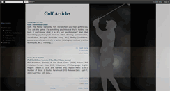 Desktop Screenshot of golfarticlesx.blogspot.com