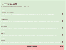 Tablet Screenshot of kerryelizabeth.blogspot.com