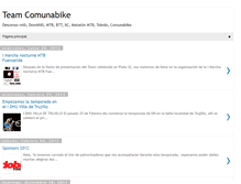 Tablet Screenshot of comunabike.blogspot.com