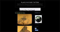 Desktop Screenshot of new-picture-tattoo.blogspot.com