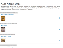 Tablet Screenshot of new-picture-tattoo.blogspot.com