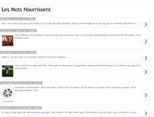 Tablet Screenshot of lesmotsnourrissent.blogspot.com