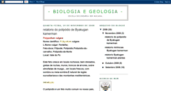 Desktop Screenshot of biologiageologia11b.blogspot.com