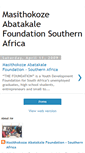 Mobile Screenshot of masithokozefoundation.blogspot.com