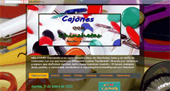 Desktop Screenshot of cajonconchinchetas.blogspot.com