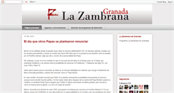 Desktop Screenshot of lazambranadegranada.blogspot.com